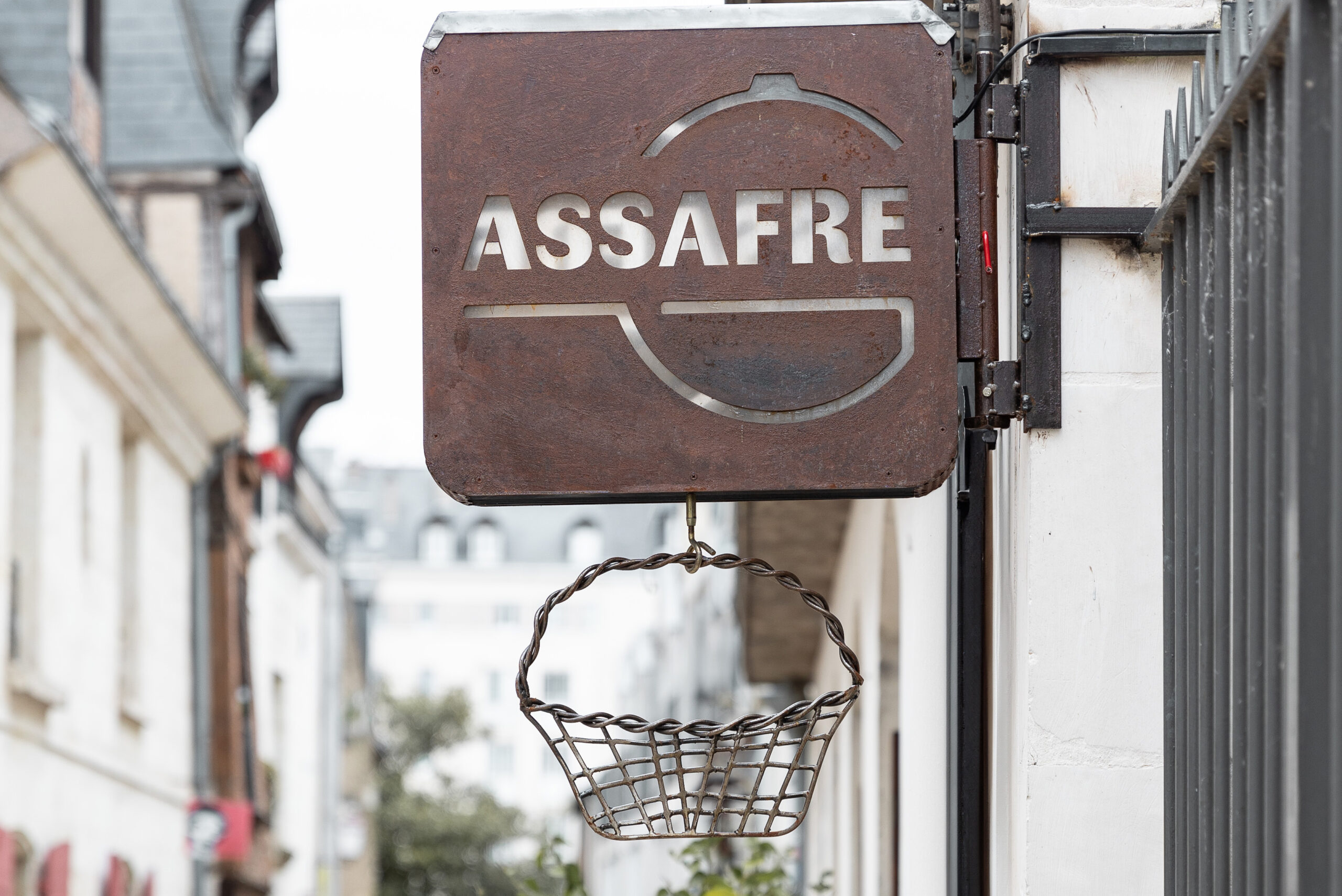 Assafre, restaurant au coeur du vieux Tours, 24 rue Eugène Süe.